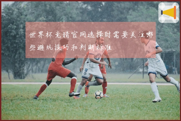 世界杯竞猜官网选择时需要关注哪些避坑技巧和判断标准