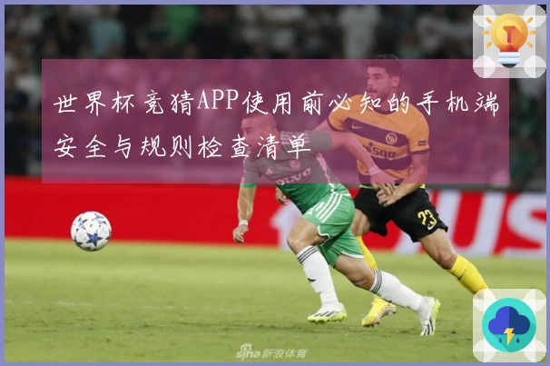 世界杯竞猜APP使用前必知的手机端安全与规则检查清单